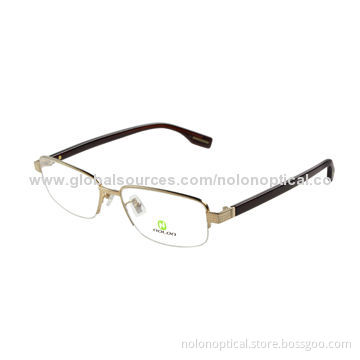 Titanium Unisex Eyeglasses Frames, Customized Logos Accepted